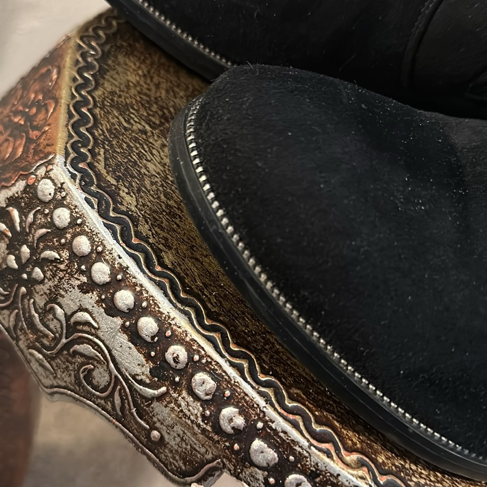 AZURA suede BOOTS - Picture 4 of 10